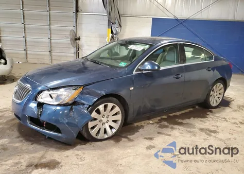 2011 Buick Regal Cxl из США, поврежденный, VIN W04G15GV7B1090135